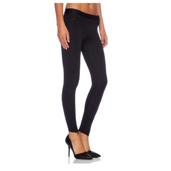 Rag & Bone Lawson Zippered Legging Black - Picture 1 of 16